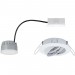 Pas cher Spot LED encastrable LED intégrée Paulmann Coin 93961 blanc chaud 7 W blanc (mat)