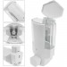 Boutique en ligne PrimeMatik - Distributeur transparent de savon de douche pour mur. 1 x réservoir remplissable - 2