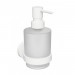 Boutique en ligne Distributeur de savon liquide mural WHITE en laiton blanc / 200ml - Sans adhésive - Sans adhésive