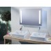 Ventes Miroir de salle de bains avec éclairage LED - Modèle Bluetooth 90 - 65 cm x 90 cm (HxL)