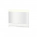 Boutique en ligne Duravit Miroir Vero avec tablette inférieure, 7513, 1000 mm, Couleur (avant/corps): Laque brillante blanche - VE751308585