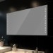 Ventes Topdeal VDLP08242_FR Miroir de salle de bain avec lumières LED 100 x 60 cm (L x H)