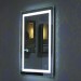 Ventes Miroir de salle de bain avec éclairage LED Miroir lumineux à LED avec interrupteur d'éclairage pour salle de bain 50*70cm