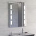 Ventes Miroir anti-buée PRESTIGE 70x80 cm - éclairage intégré à LED et interrupteur sensitif