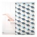 Ventes Store de baignoire, 100 x 240 cm, rideau de douche avec chaine, montage flexible, salle de bain, coloré