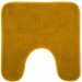 Ventes Five - Tapis contour WC mémoire de forme jaune 48X48