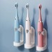 Boutique en ligne Lot de 3 porte-brosse à dents électrique porte-dentifrice pour douche de salle de bain, support mural adhésif pour organisateur de brosse à dents suspendu - 2