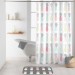 Ventes rideau de douche avec crochets 180 x 200 cm polyester imprime allonanas