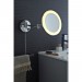 Ventes Miroir Grossissant (X3) Lumineux Mural - Diamètre: 21,5 cm - Chrome