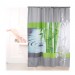 Ventes Rideau de douche, 180x200 cm, 12 crochets, salle de bain, Bambou, Pierres, Orchidée, anti-moisissures, coloré
