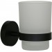 Boutique en ligne Porte-gobelet noir mat Capannoli Hoop HP103 MM | Noir mat - des vis de fixation