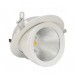 Pas cher Plafonnier LED Pro encastrable orientable 40W 230V blanc neutre