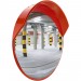 Ventes PrimeMatik - Sécurité miroir convexe surveillance extérieur 60cm avec fixation murale