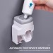 Boutique en ligne 7200 distributeur automatique de dentifrice sans poin?on,gris - 3