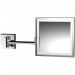 Ventes Emco LED miroir cosmétique et de rasage, grossissement : 3 fois, 2 bras, angulaire, 202 x 202 mm, connexion directe - 109500119