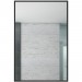 Ventes Miroir concave 400 x 600 mm - noir mat - aluminium