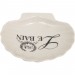 Ventes Porte-savon de poche vide en céramique blanche le Bain Paris décorée L12xPR12xH2,5 cm - 4