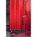 Ventes Rideau de douche textile rouge 180x200 - INTENSE RIDEAU ROUGE-B
