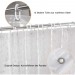 Ventes Rideau de douche avec ourlet magnétique en EVA imperméable et résistant pour salle de bain sans moisissure PVC avec 12 crochets 180 x 200 cm - 4