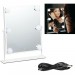 Ventes Miroir Hollywood avec éclairage LED, commande tactile, 3 niveaux, 6 ampoules, piles ou USB, blanc