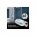 Boutique en ligne Porte-savon, un porte-savon douche réglable pour barre de douche, de l'argent - 3