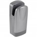 Pas cher Sèche-mains à air pulsé | ABS | gris métallique | 1750 W | 300x230x650 | Twister | 1 pièce | medial - Argent
